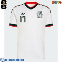 Fotballdrakt Herre Mexico Orbelin Pineda #17 Bortedrakt VM 2026 Kortermet